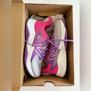 New Balance kid’s Pink and Purple Athletic Shoes size 6